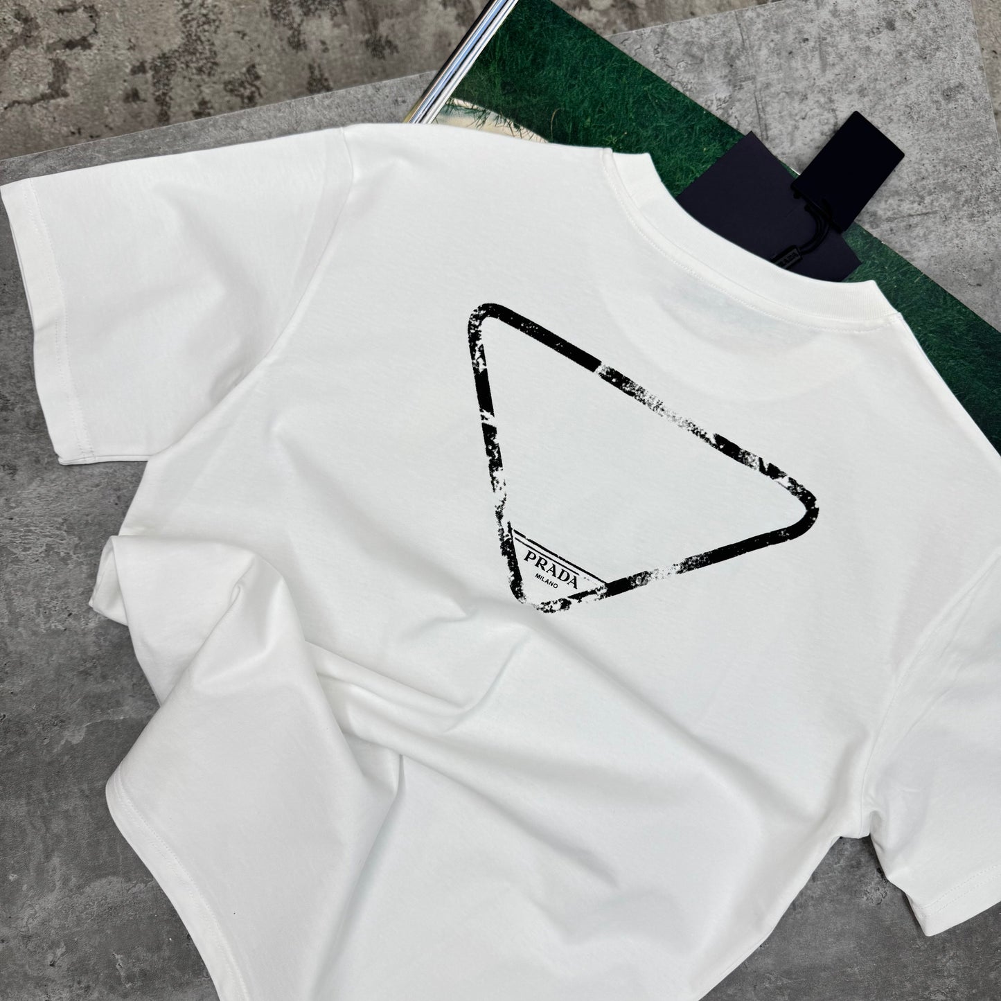 PDA - BOLD LOGO T-SHIRT - WHITE