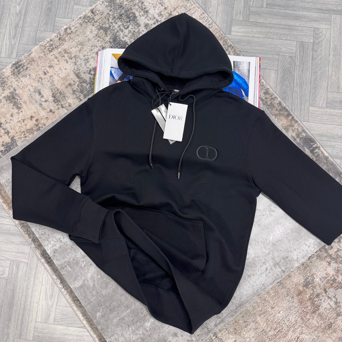 CD HOODIE - BLACK