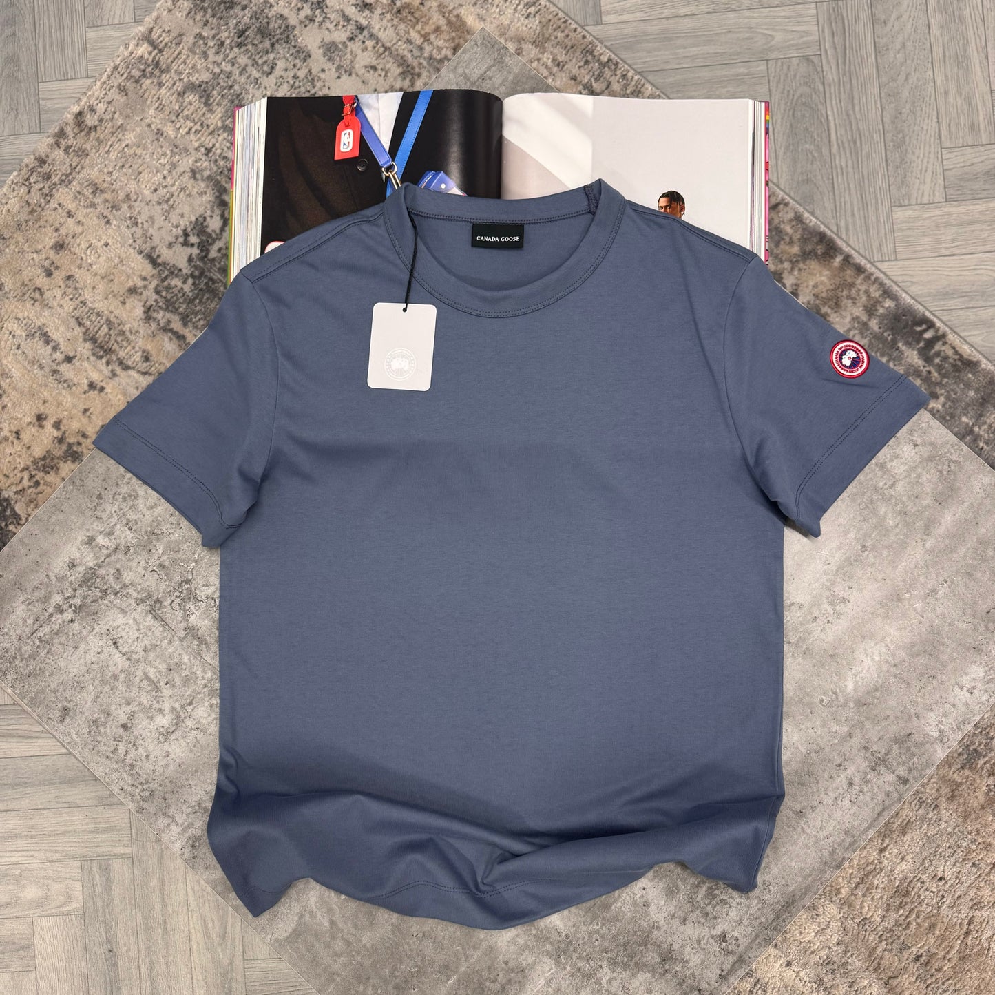 CG LOGO T SHIRT - DEEP BLUE