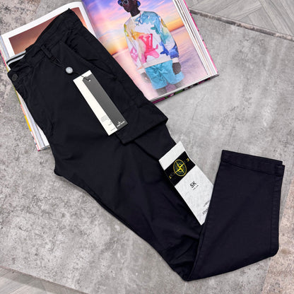 STONEY SS25 CARGOS - BLACK