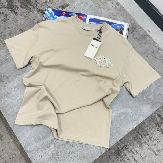 CD - LOGO T-SHIRT - BEIGE