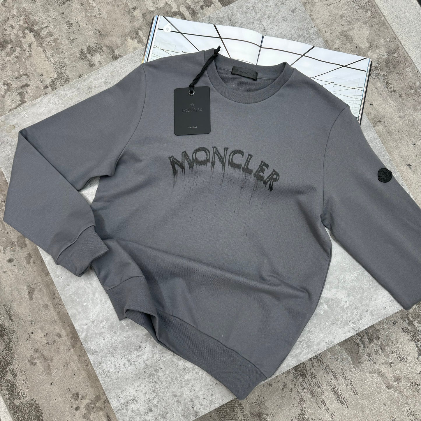 MNCLR - DRIP JUMPER - CHARCOAL