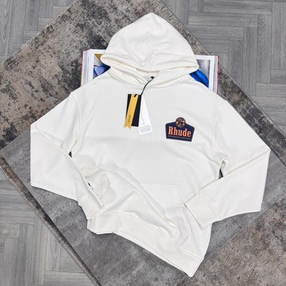 RHU PREMIUM CIGARS HOODIE - WHITE