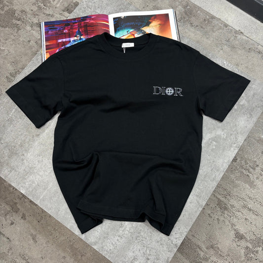 CD X SI - BACK PRINT T-SHIRT - BLACK