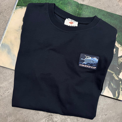 CASA - SMALL BADGE T-SHIRT - NAVY