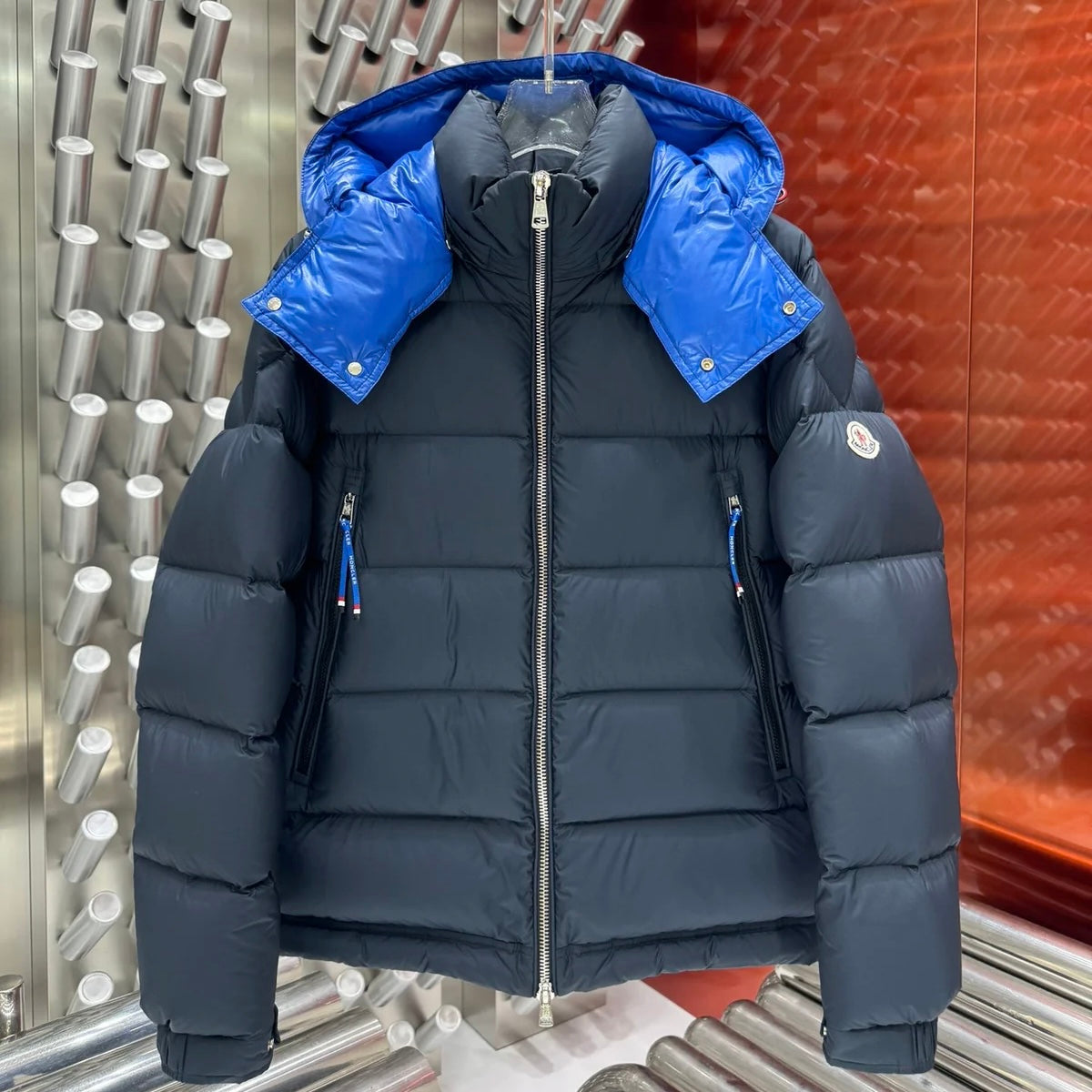 (PRE ORDER) MNCLR PUFFER COAT - NAVY