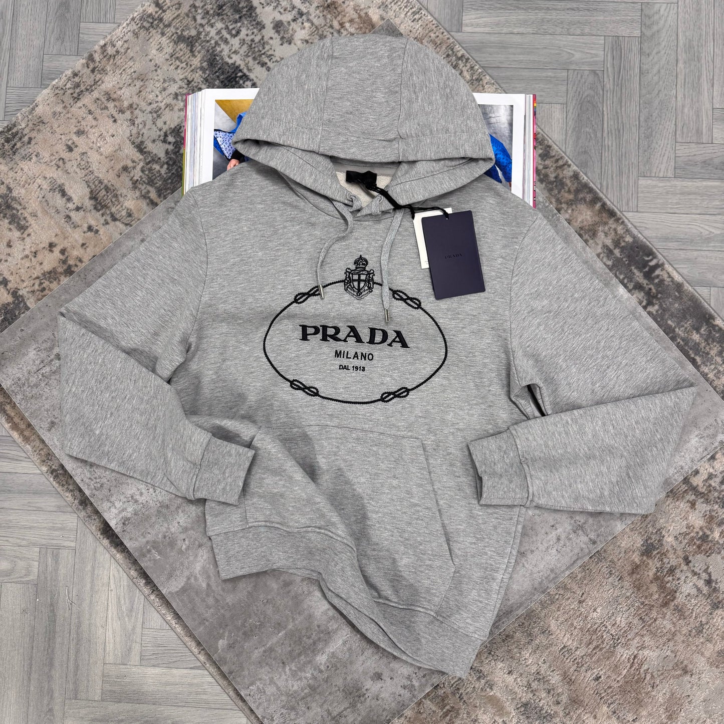 PDA MILANO HOODIE - GREY