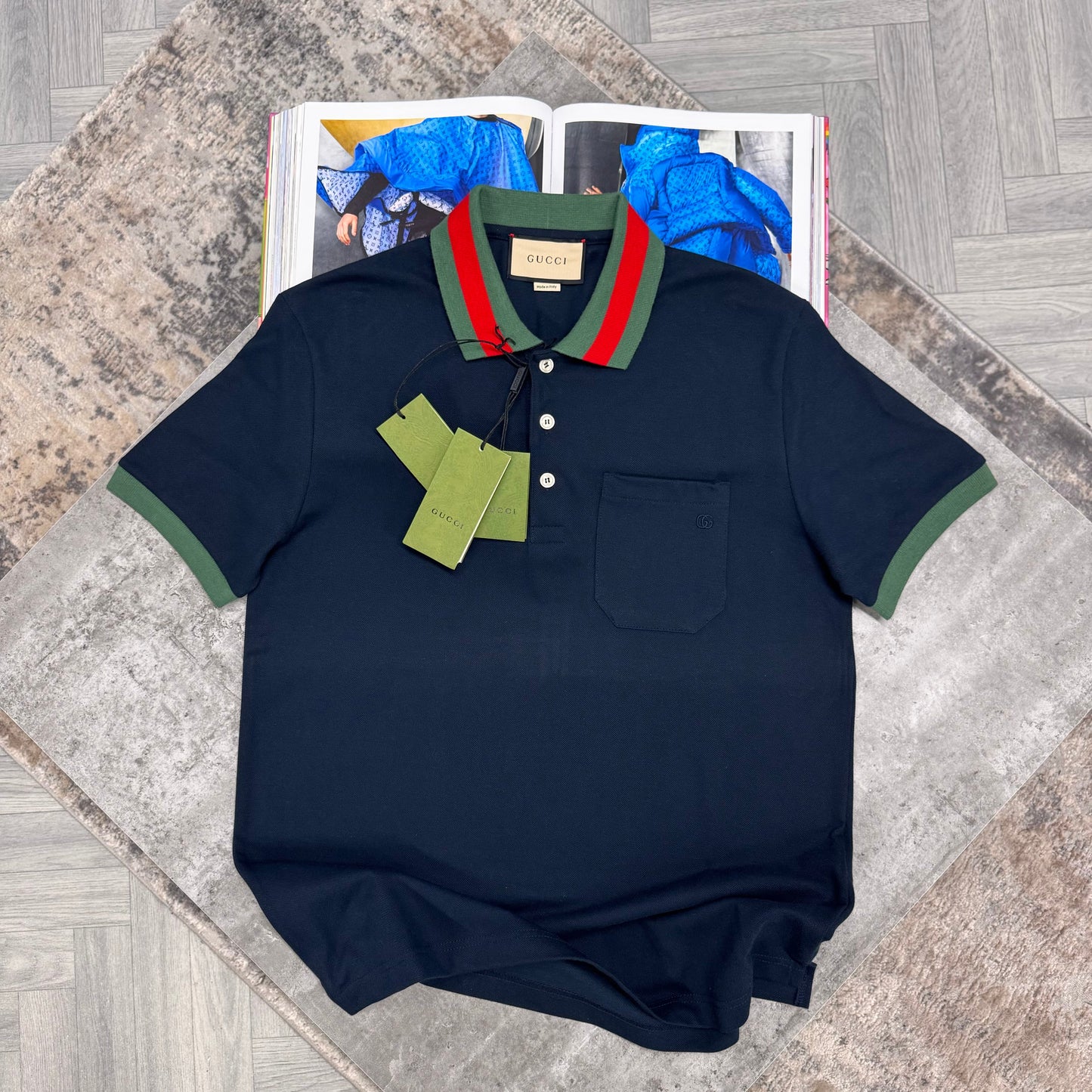 GG POCKET POLO - NAVY