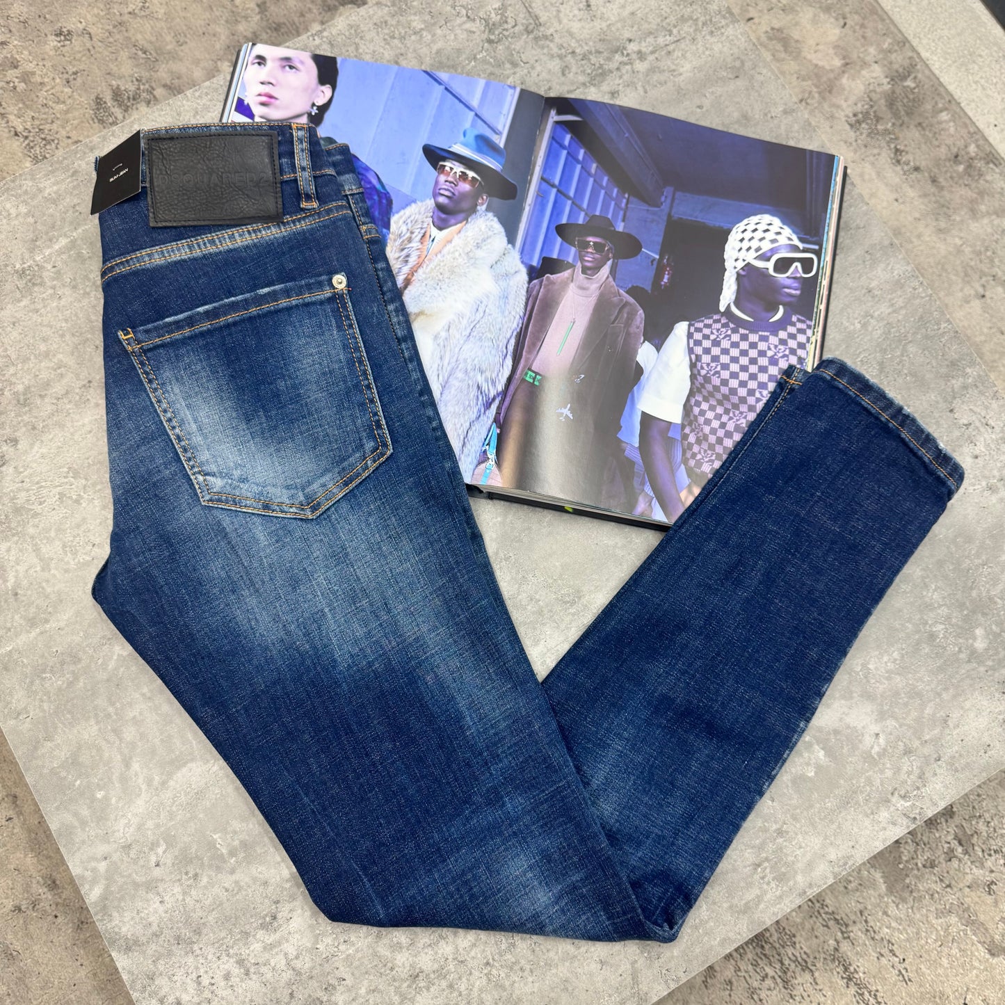 D2 - JEANS - NAVY