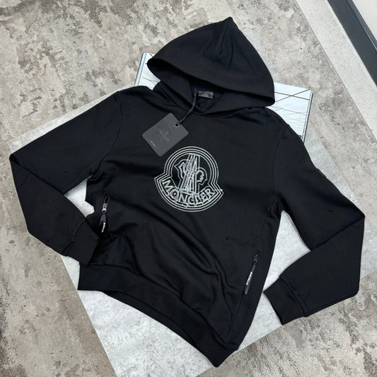 MNCLR - 3D LOGO HOODIE - BLACK