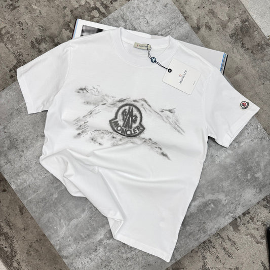 MNCLR - CENTRE LOGO T-SHIRT - WHITE