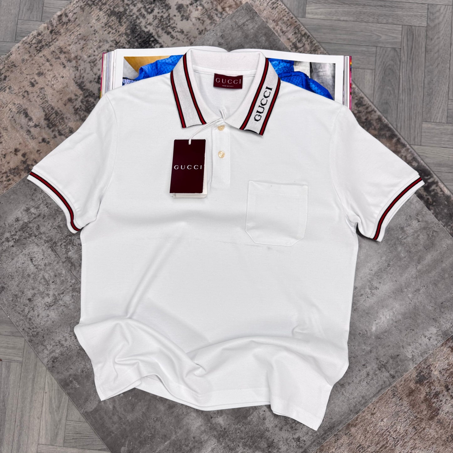 GG POLO - WHITE