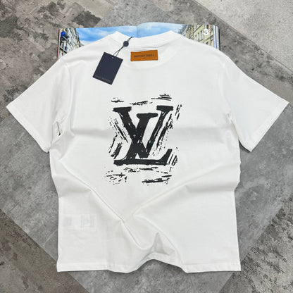 LVE - BLACK LOGO T-SHIRT - WHITE