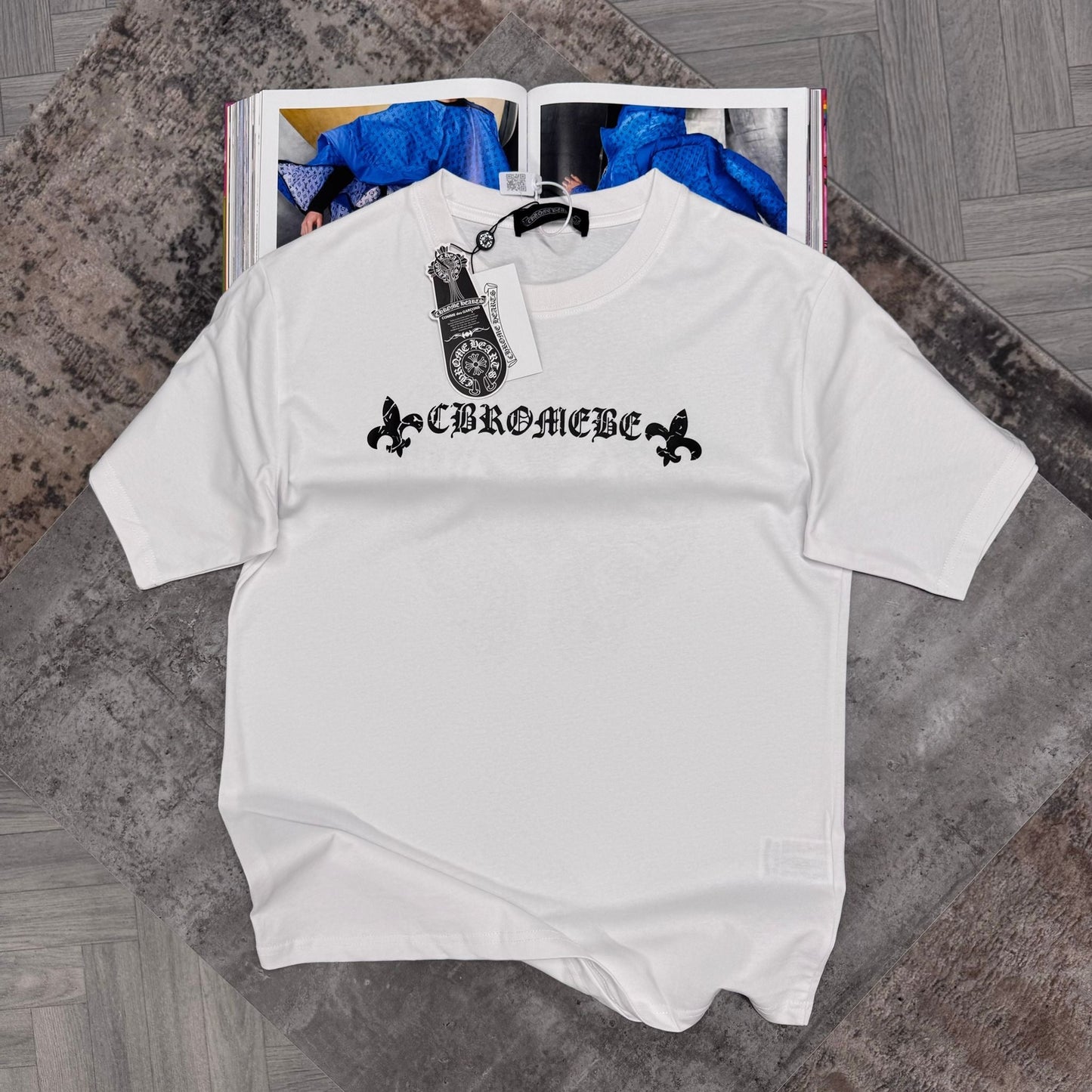 CHROME T SHIRT - WHITE