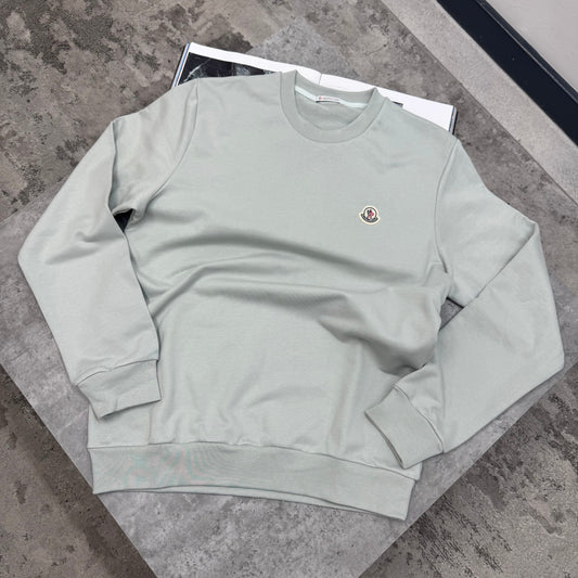 MNCLR - PLAIN LOGO JUMPER - TEAL