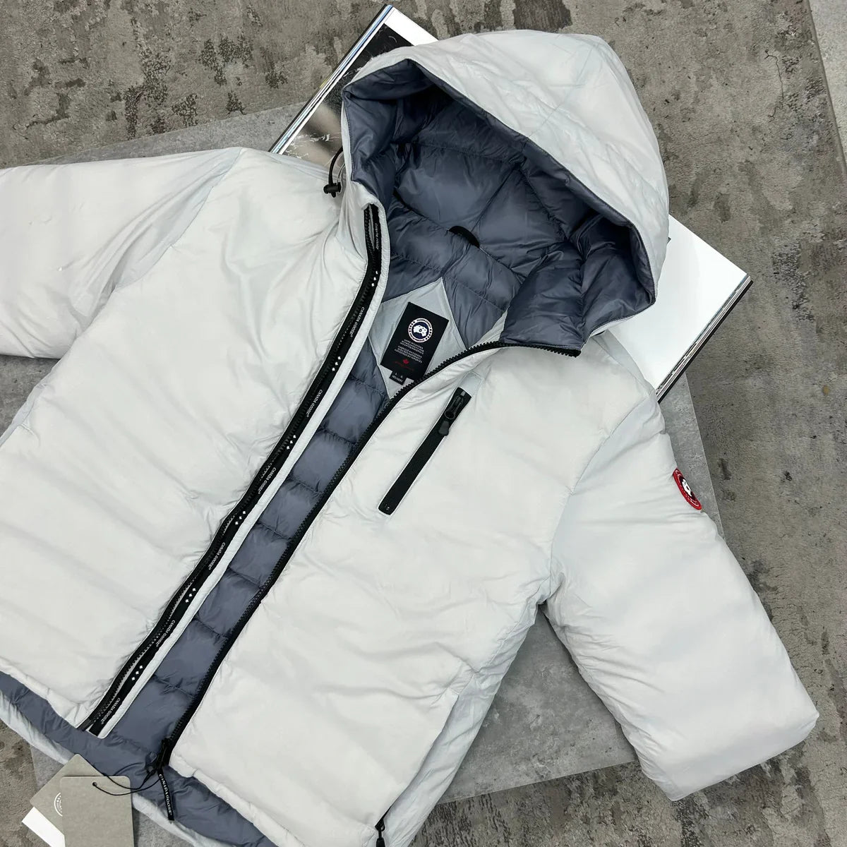 (PRE ORDER) CG LODGE COAT - ICE WHITE