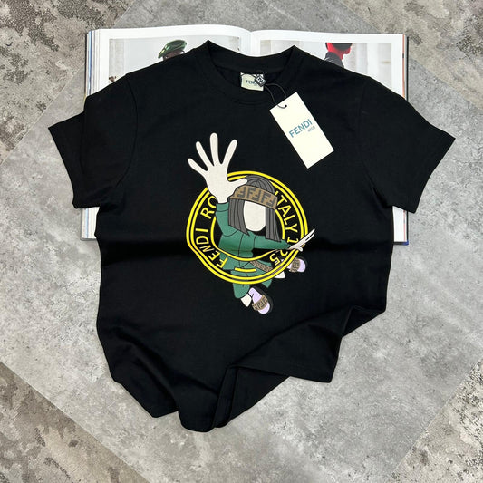 KIDS FDI - T-SHIRT - BLACK