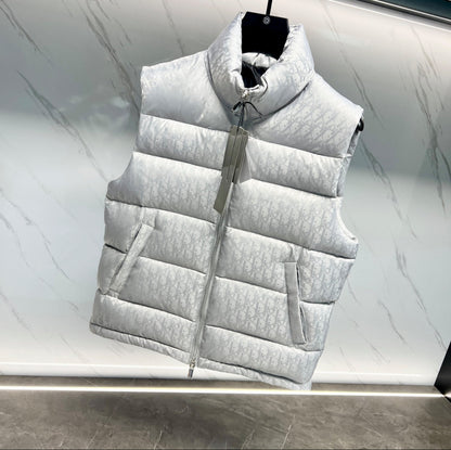 (PRE ORDER) CD OBLIQUE GILET - SILVER