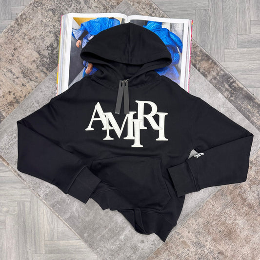 AM HOODIE - BLACK