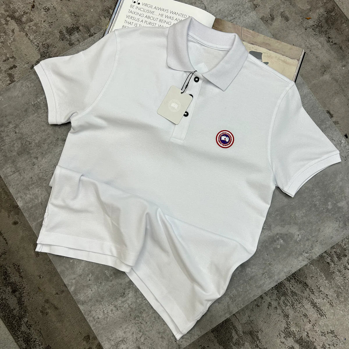 CG - POLO - WHITE