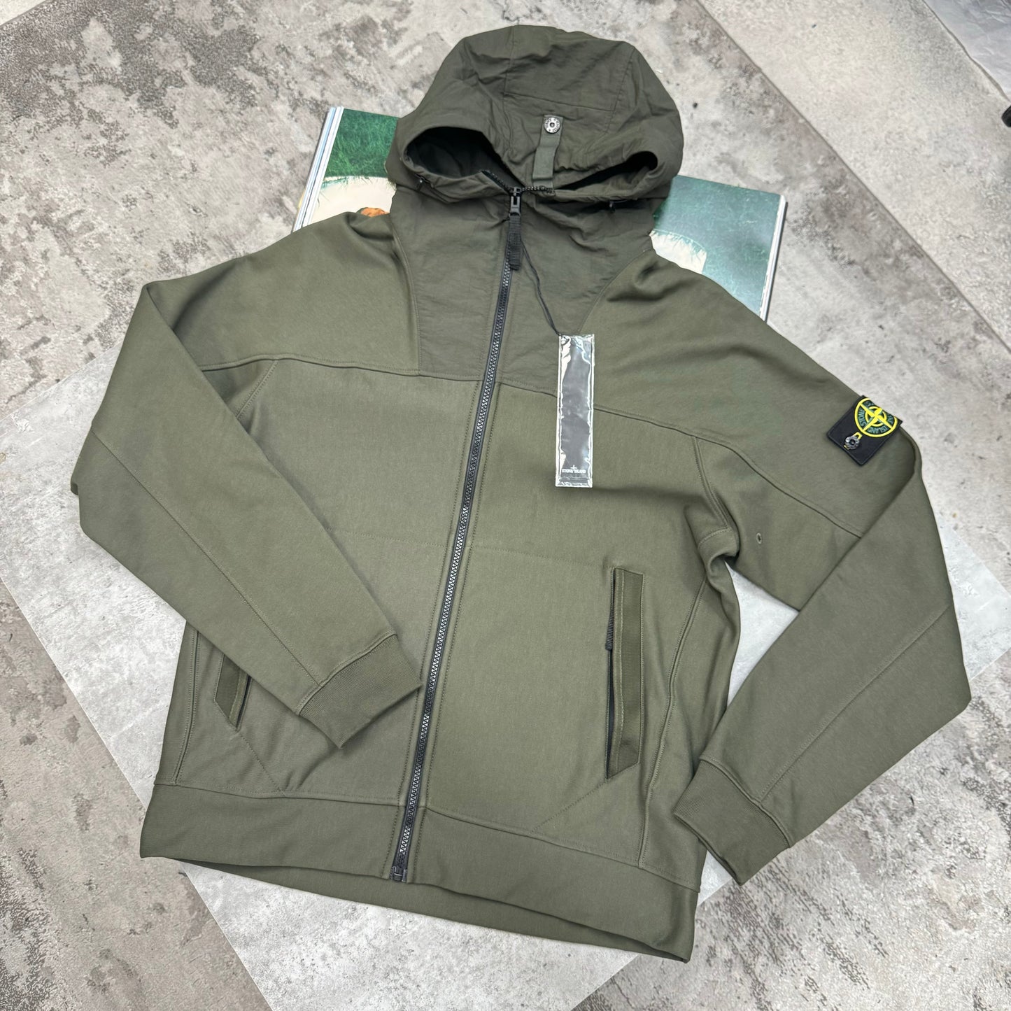 SI - HOODED JACKET - KHAKI