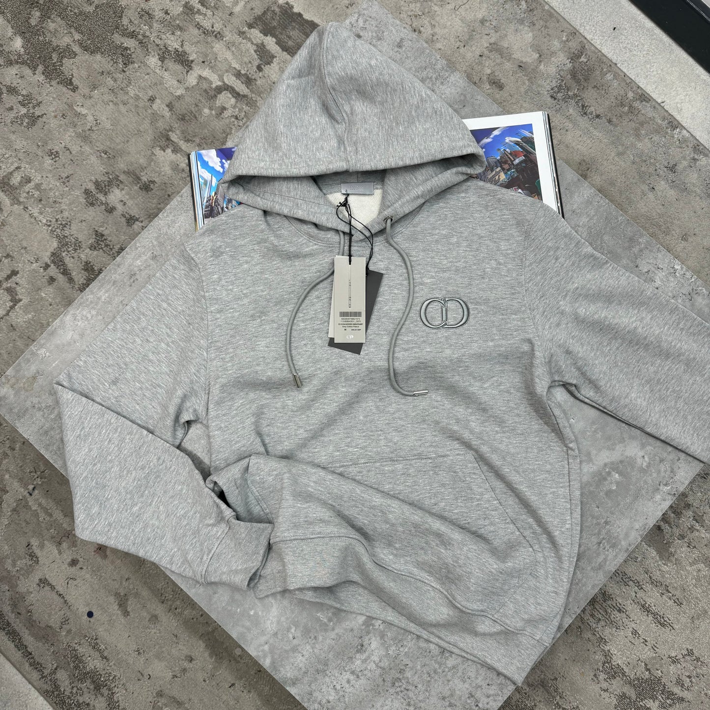 CD - HOODIE - GREY