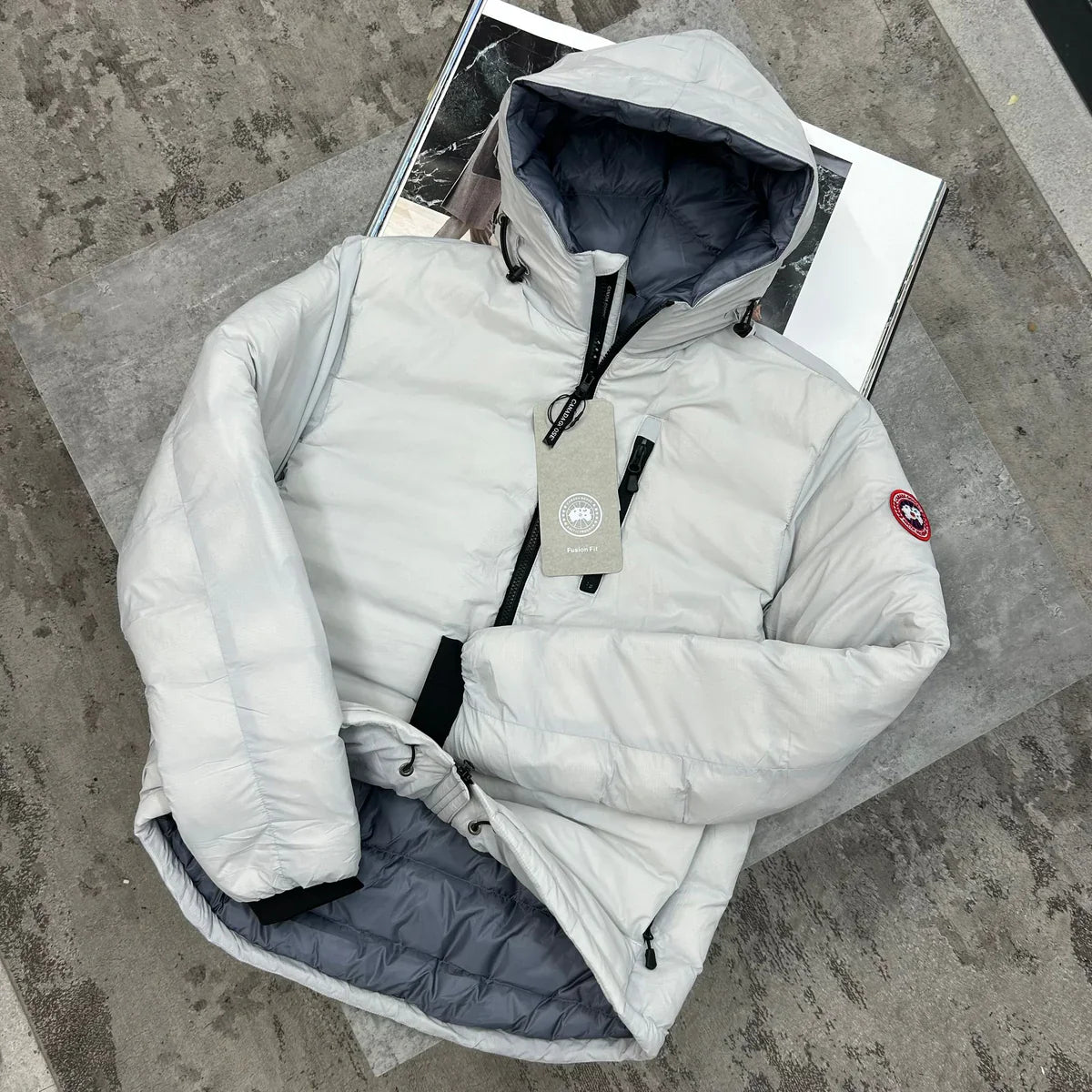 (PRE ORDER) CG LODGE COAT - ICE WHITE