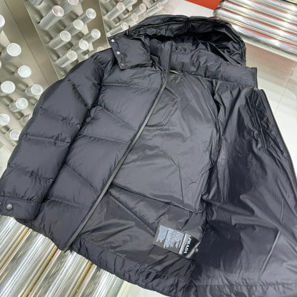 (PRE ORDER) PRADA PUFFER COAT - BLACK