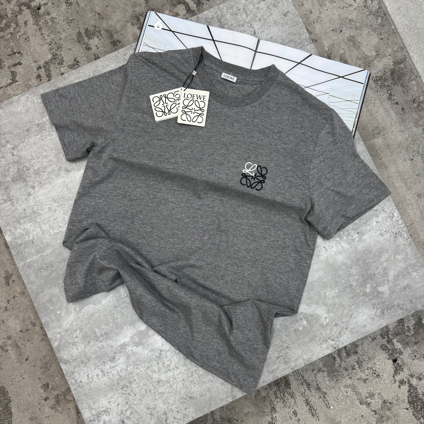 LWE - SMALL LOGO T-SHIRT - GREY