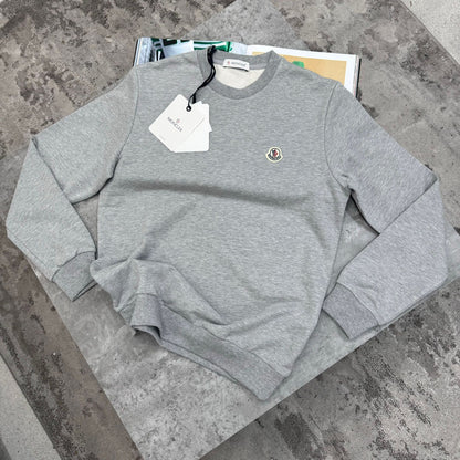 MNCLR - PLAIN LOGO JUMPER - GREY