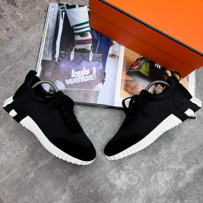 (PRE ORDER) HERMES BOUNCING TRAINERS - BLACK / WHITE