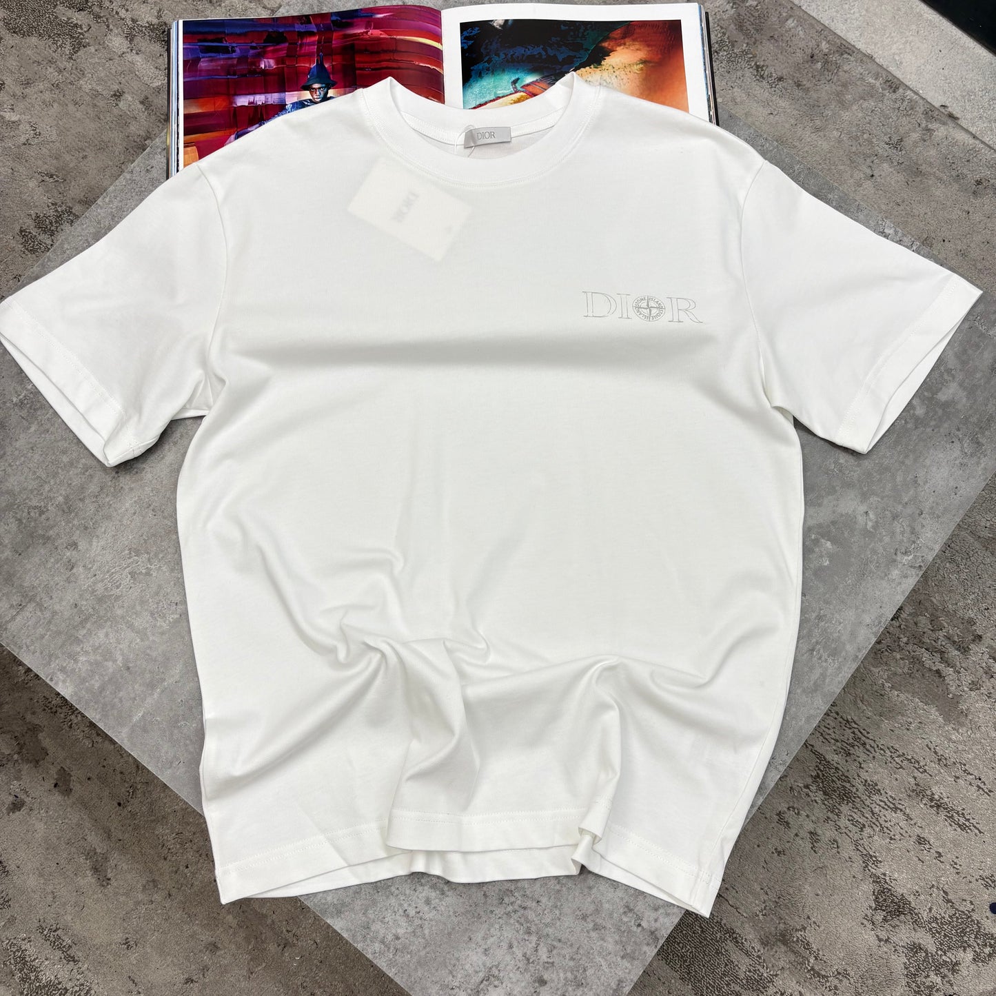 CD X SI - BACK PRINT T-SHIRT - WHITE