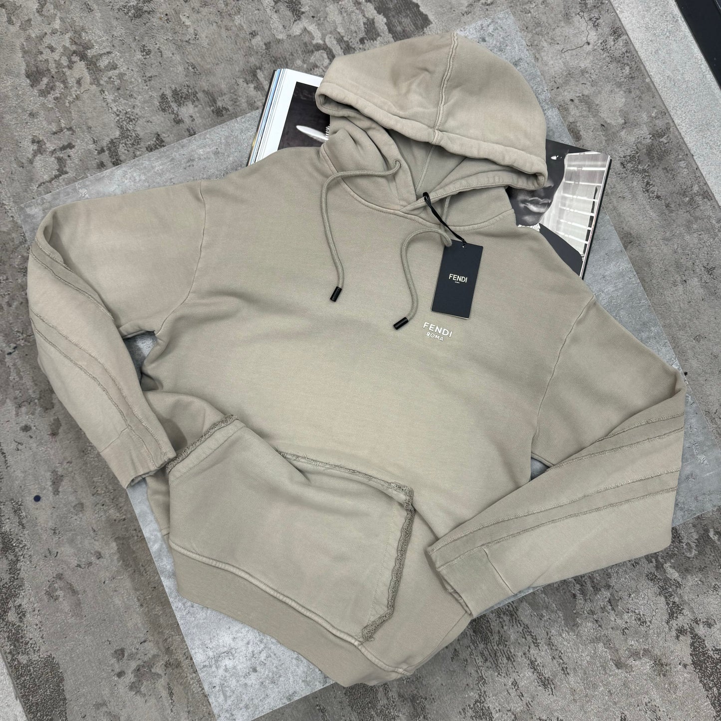 FDI - HOODIE - WASHED BEIGE