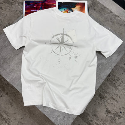 CD X SI - BACK PRINT T-SHIRT - WHITE