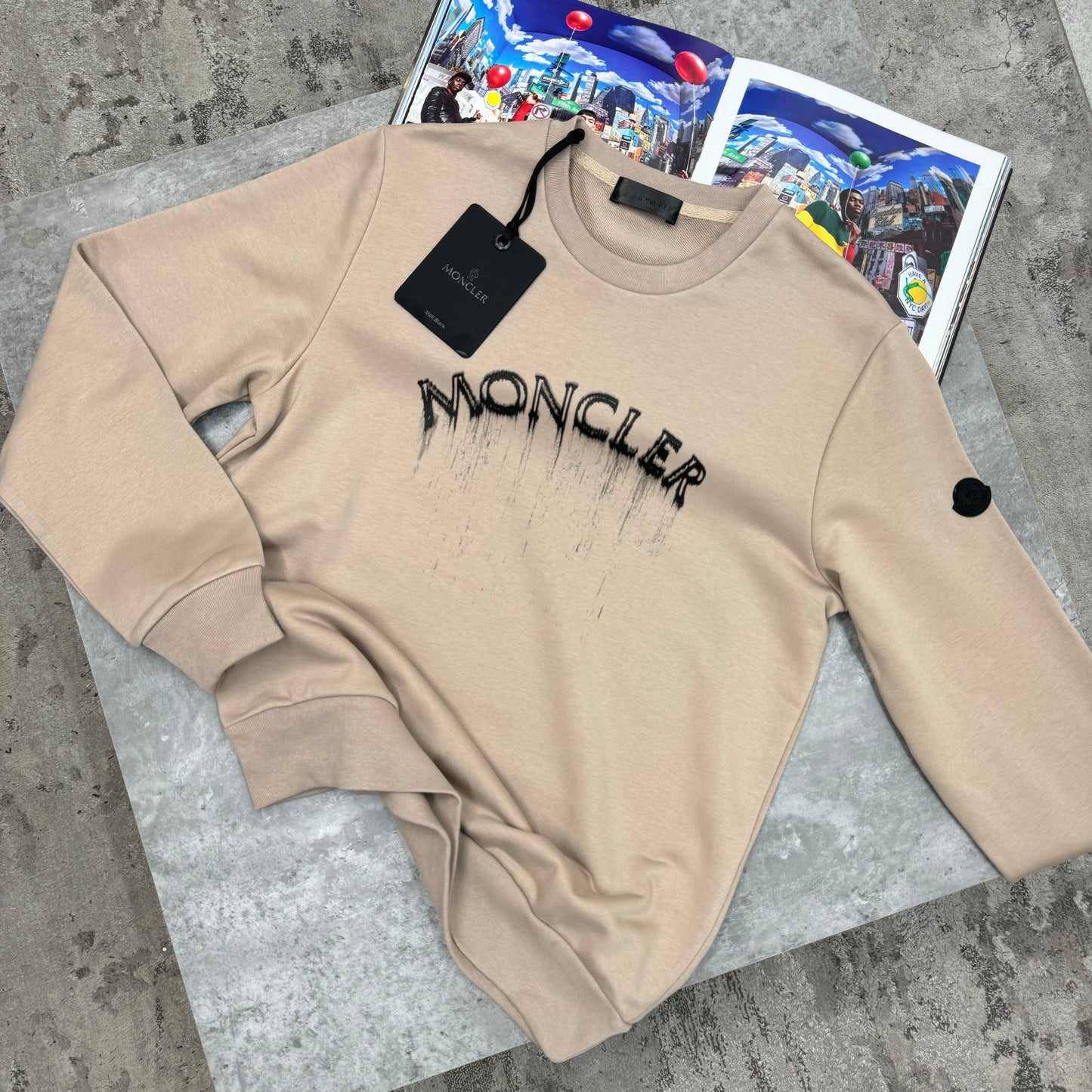 MNCLR - DRIP JUMPER - BEIGE