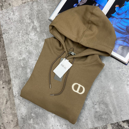 CD HOODIE - BROWN