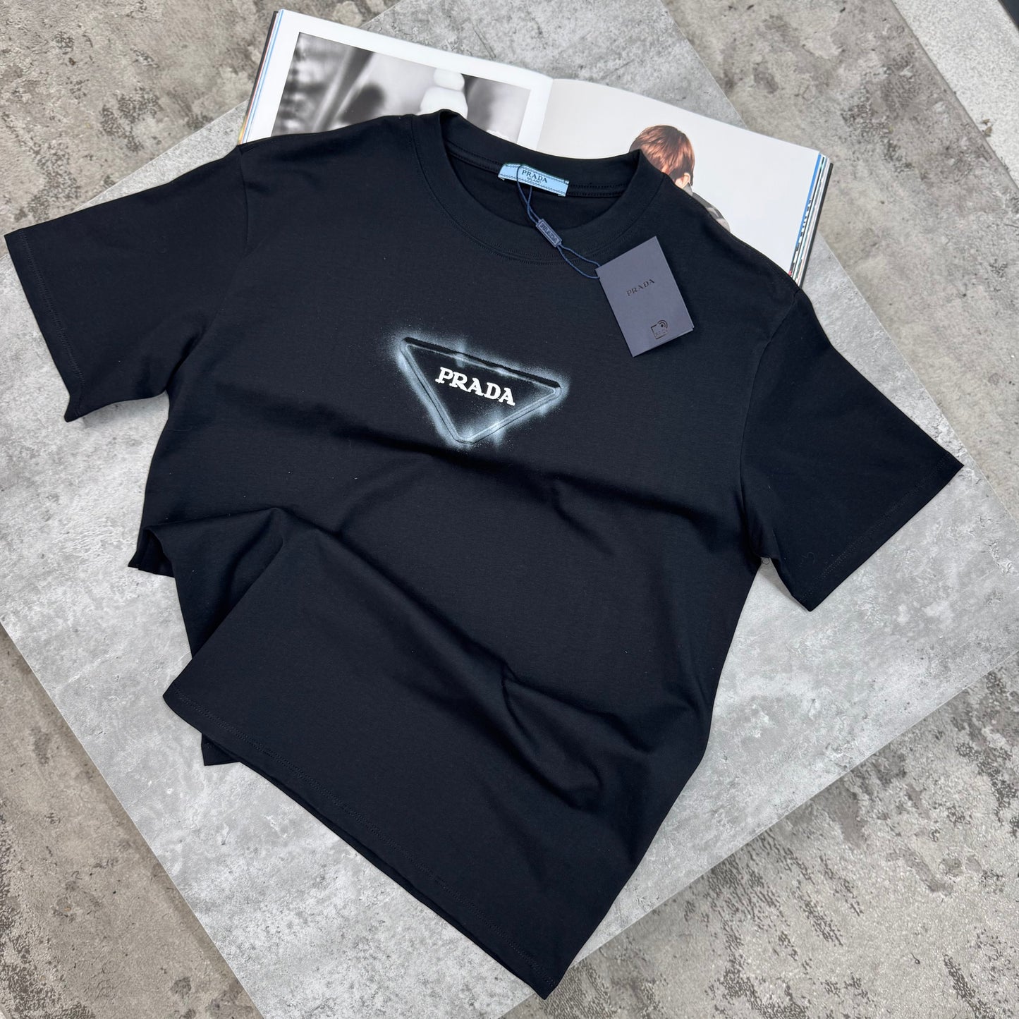 PDA - LOGO T-SHIRT - BLACK