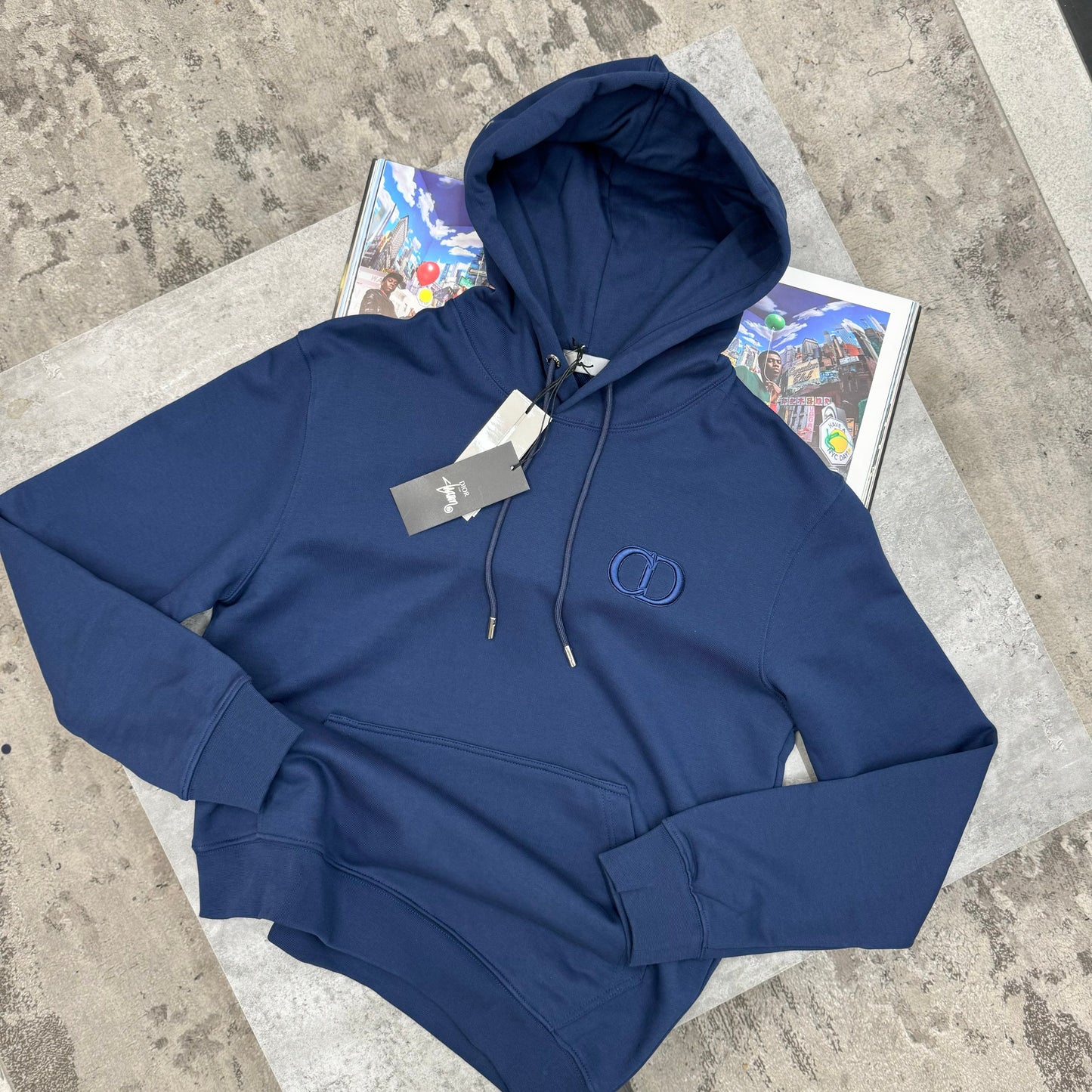 CD - HOODIE - NAVY