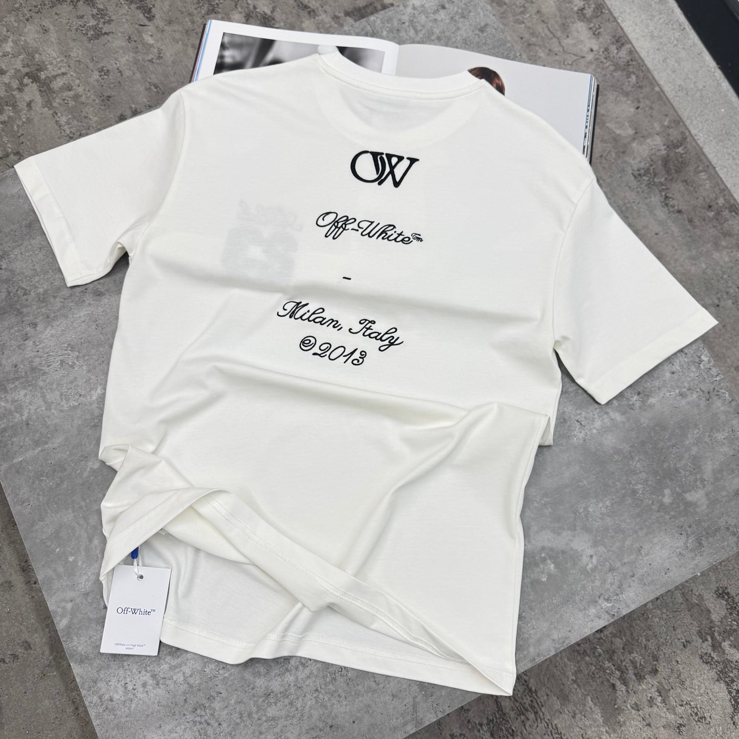 OW - T-SHIRT - WHITE