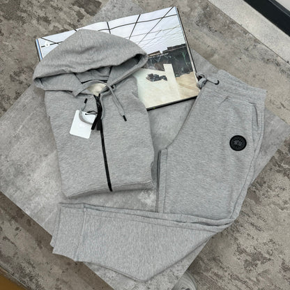 CG - BLACK BADGE FULL ZIP TRACKSUIT - GREY