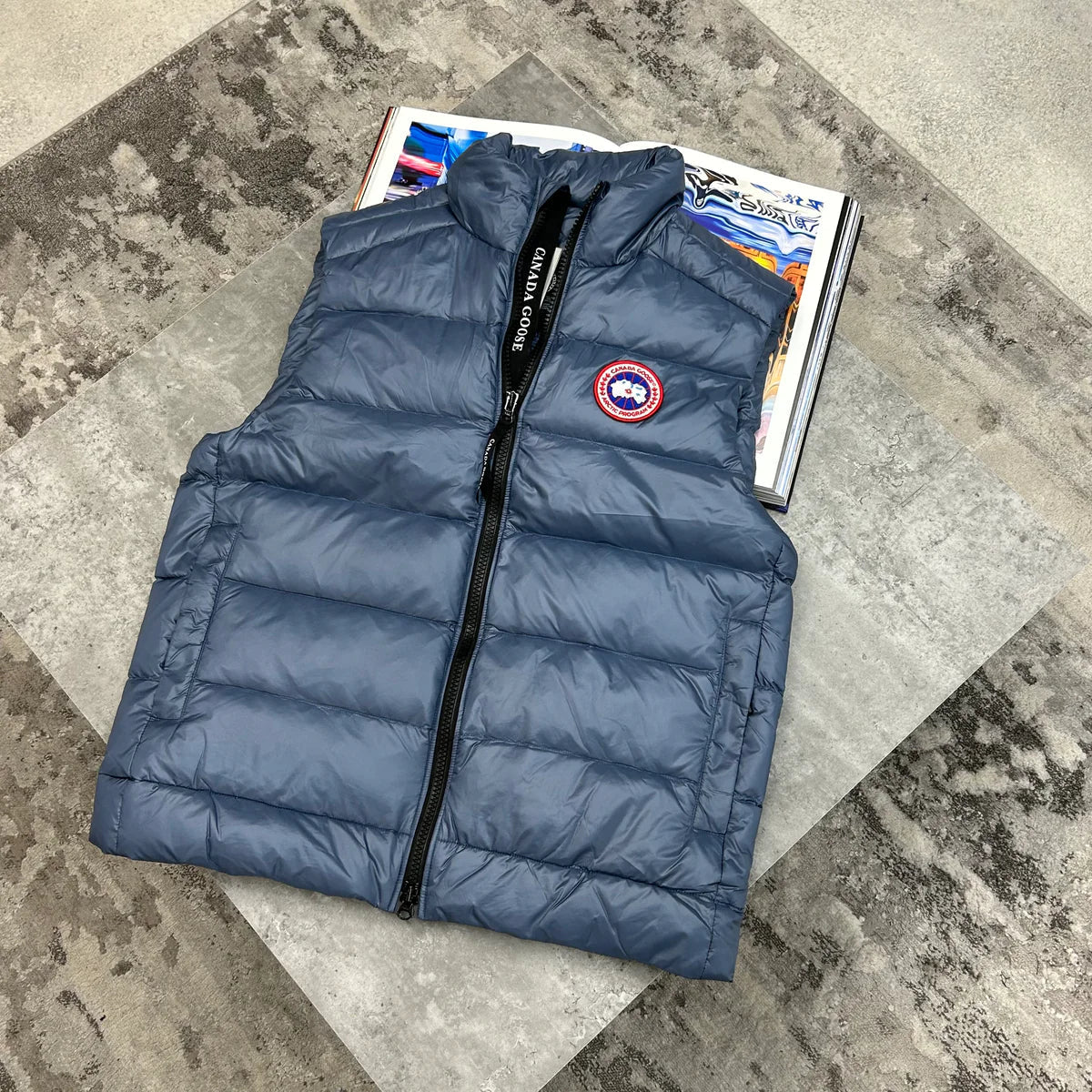 (PRE ORDER) CG CROFTON GILET - THUNDER BLUE