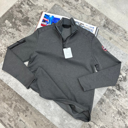 CG - HALF ZIP JUMPER - GREY