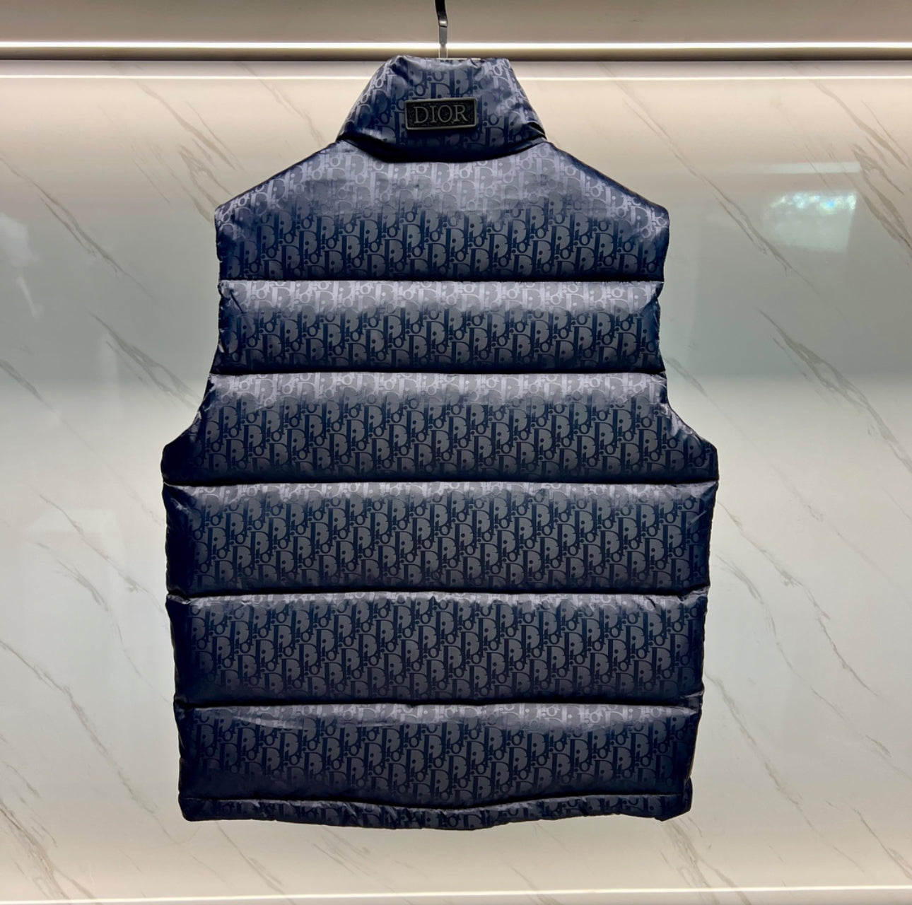 (PRE ORDER) CD OBLIQUE GILET - NAVY