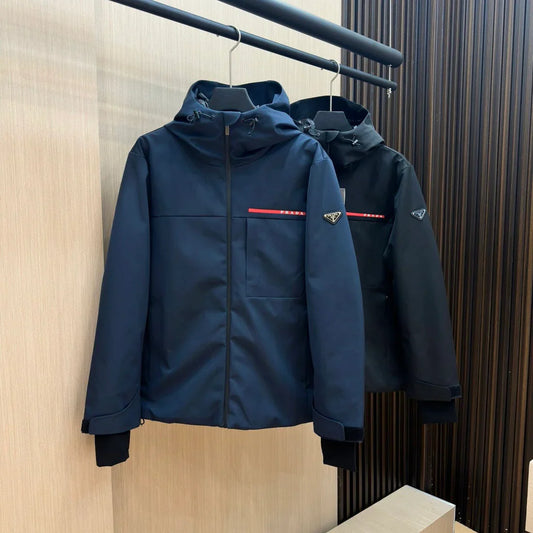 (PRE ORDER) PRADA COAT - NAVY & BLACK