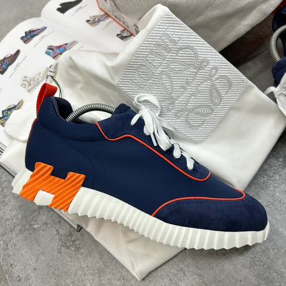 (PRE ORDER) HERMES BOUNCING TRAINERS - NAVY / ORANGE