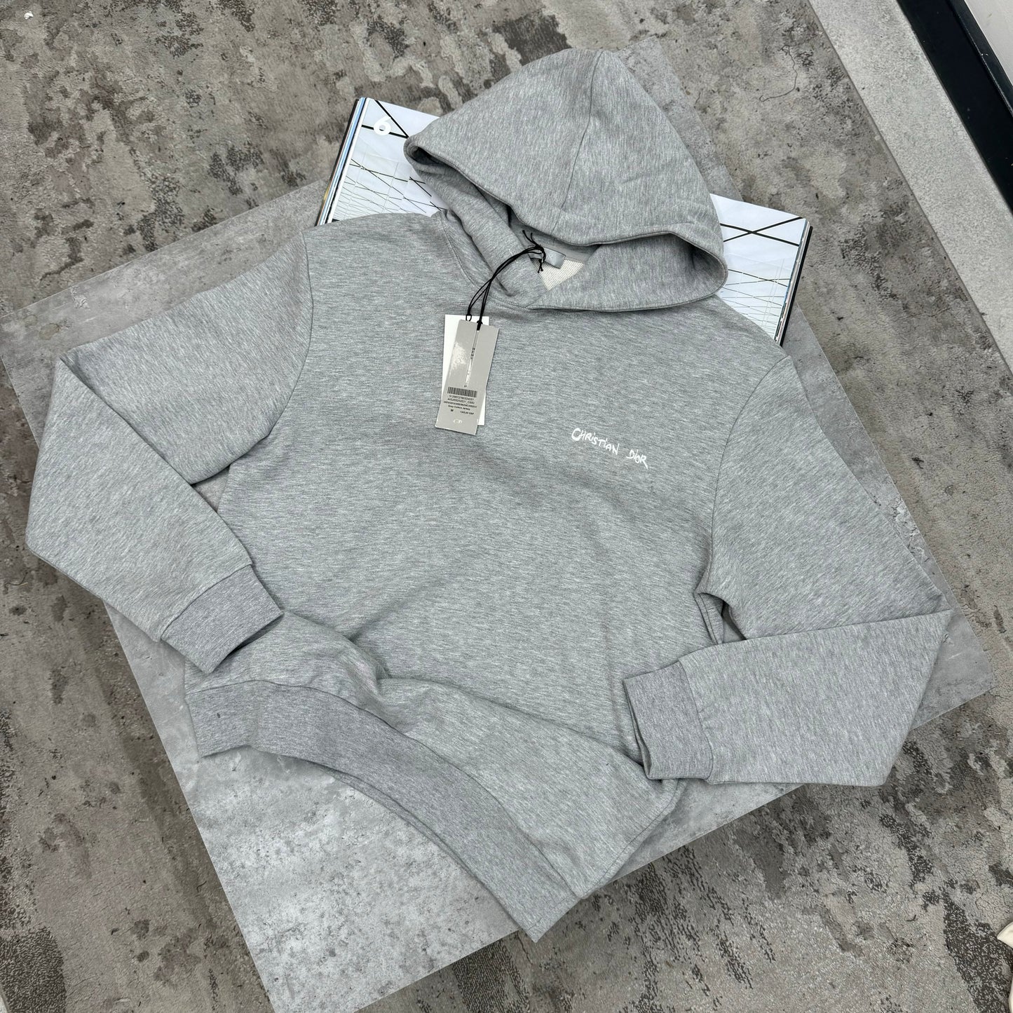 CD - LOGO HOODIE - GREY