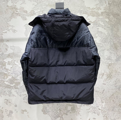 (PRE ORDER) GG PUFFER COAT - BLACK