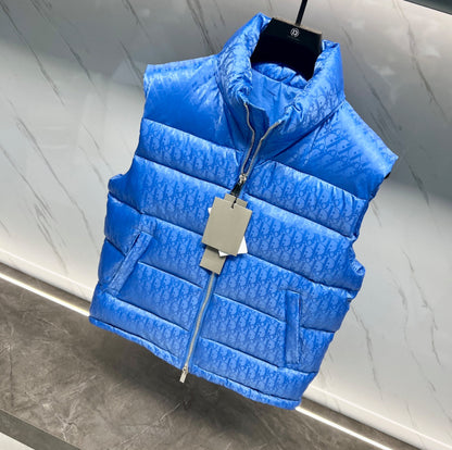 (PRE ORDER) CD OBLIQUE GILET - BLUE