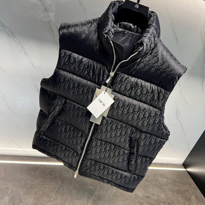 (PRE ORDER) DIOR OBLIQUE GILET - BLACK