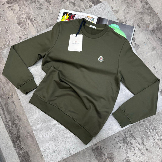 MNCLR - PLAIN LOGO JUMPER - KHAKI